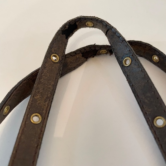 Bottega Veneta Intrecciato small tote 162937 Leather Shoulder Handbag Brown - Picture 15 of 16